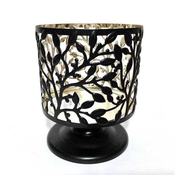 LEAVES & BRANCHES 3-Wick Candle Holder - Picture 2 of 4